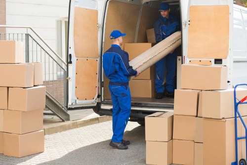 Man with a van service booking and transport terms