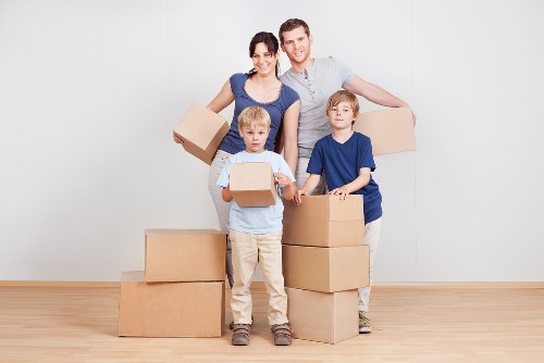 Professional man and van help for furniture collection and delivery