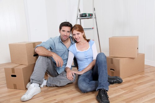 Careful handling of furniture during North Sheen house removals