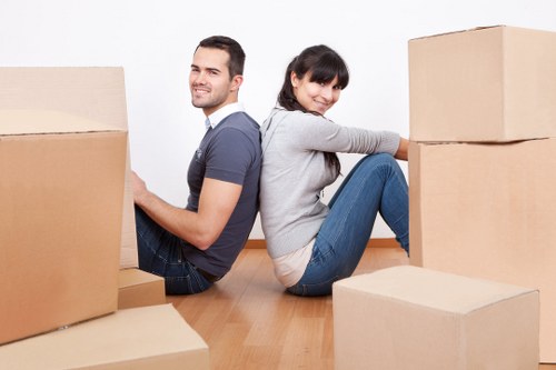 Local team collecting bulky furniture in North Sheen